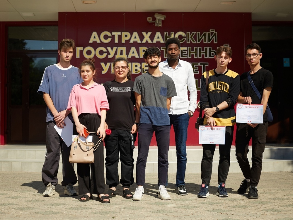 Students from Kazakhstan Complete Practical Training atASU